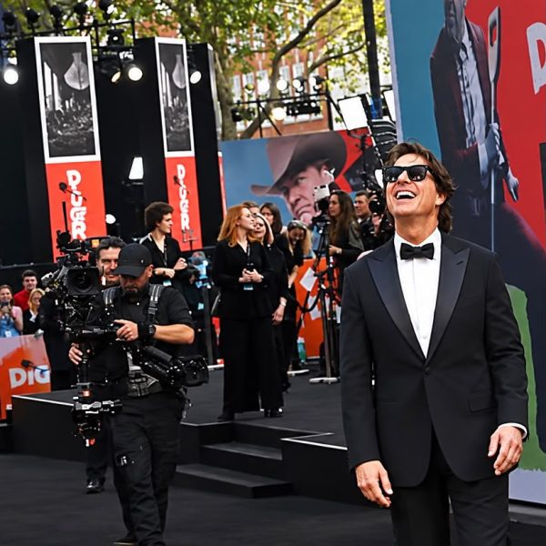 Digger Takes Over Leicester Square: Behind the Scenes of a Landmark Premiere Shoot