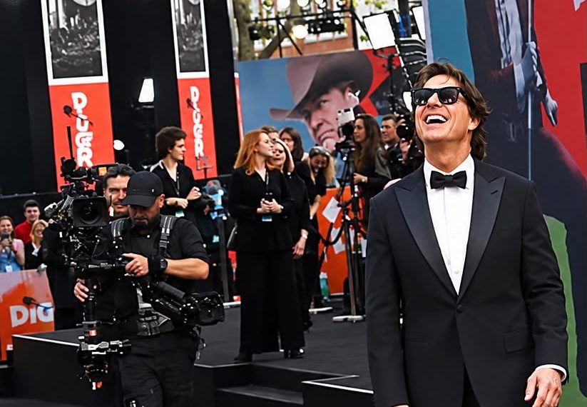 Digger Takes Over Leicester Square: Behind the Scenes of a Landmark Premiere Shoot